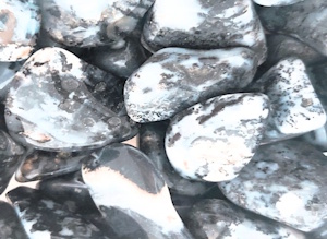 Ágata dendrita, piedra natural